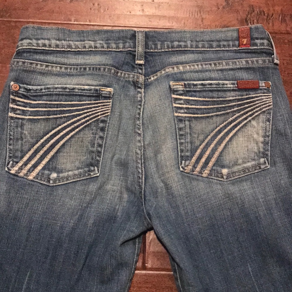 7 For All Mankind👖Women’s DOJO Crop Bootcut Jeans
